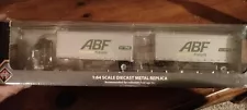 die-cast promotions ABF day cab with dual pup trailers 1/64 Mack truck 68-0