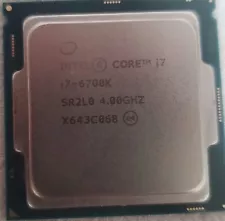 FOR SALE: Intel Quad Core i7-6700K 4.0 GHz SR2L0 Processor