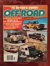 OFF ROAD VEHICLES Magazine February 1976 Suburban Baja 1000 Jeep J-10 Pickup