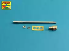 Aber 35L-242 - 1:35 90mm M3 metal gun barrel for American T26E3, M26 Pershing