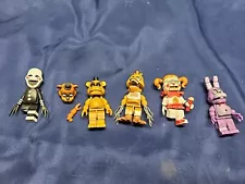 Fnaf Minifigure Lot Chica Bonnie Freddy The Puppet Baby