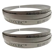 64-1/2" 24 TPI Metal Bandsaw Blades Cutting for Wen 3970, Jet Band Saw - 2 Pack