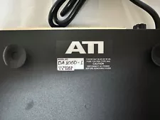 DA1000-1, 1X8 DISTRIBUTION AMP, ATI MicroAmp Series DA1000 Precision Audio Dist.