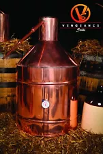 20 GALLON COPPER MOONSHINE STILL FROM VENGEANCE STILLS