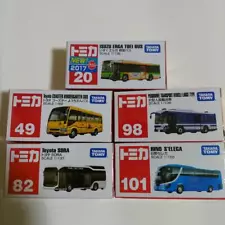 Set Of 5 Buses