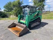 2018 Takeuchi TL6R Skid Steer Track Loader Crawler Hyd Q/C Cab Bucket bidadoo