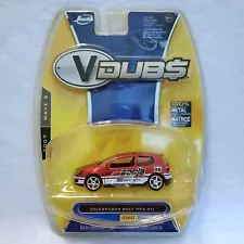 Jada Toys VDubs Volkswagen Golf MK5 GTI 2007 Wave 5 Borla Red #060 For Sale