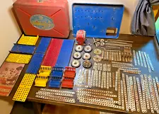 Vintage 1940’s The Constructioneer Metal Building Set No.8 Urbana, Ohio USA