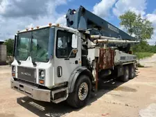 Mack MR688S T/A Pump Truck Concrete Masonry Cement PTO Diesel bidadoo -Repair