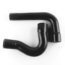 For 1967 68 69 1970 Ford Mustang/Falcon/Fairlane V8 Silicone Radiator Hose Black (For: 1970 Ford)