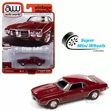 Auto World 1:64 - 1969 Pontiac Firebird (Red)