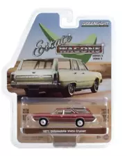 GREENLIGHT 29990 D 1971 Oldsmobile Vista Cruiser - Matador Red Diecast Car 1:64