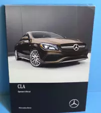 18 2018 Mercedes Benz CLA/CLA 250/CLA 45 AMG owners manual