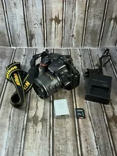 Nikon D D5500 24.2MP Digital SLR Camera - Black (Kit w/ VR II 18-55mm Lens)