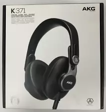 AKG K371 Over-Ear Oval Closed-Back Pro Studio Headphones- USED