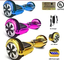 6.5" Hoverboard Bluetooth with led light Self-Balancing Scooter UL2272