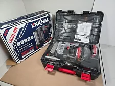 Electric Nail Gun, LINKNAL Cordless Brad Nailer Battery Powered,18 Gauge L820-BN