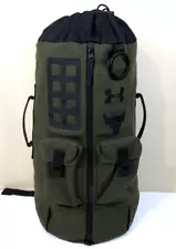 Under Armour Project Rock 60 Bag Backpack Green Rucksack Go-Bag - NICE!