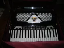 PROFESSIONAL ALBERTO MORBIDONI RANGER ACCORDION W/CASE