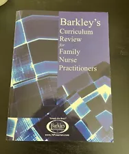 Brand New Barkley's Curriculum Review for Family Nurse Practitioners Paperback