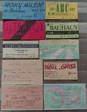 [JapanUsed Record] Live Ticket Abc Pil Bauhaus Stones Ecobani Ian