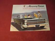 1965 Mercury Comet Sales Brochure Booklet Catalog Old Original