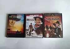 John Wayne cowboy western movies - Lot of 3