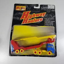 Vintage 1996 Maisto Highway Haulers Double Decker Car Hauler 15021 Vehicle New