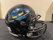 Riddell Speed Revolution Blue Full Size Football Helmet Youth USED FREE SHIP