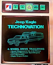 1984 Jeep / Eagle Technovation 4-Wheel Drive Trailering brochure - Excellent