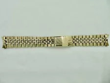 Omega Beads Of Rice Bracelet Band 18.2 MM Ends 1/40 10KGF & Steel JB Champion