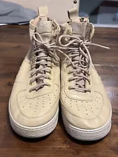 Nike Air Force 1 SF AF1 Mid Mens 14 Mushroom Urban Utility Shoes 917753-200 VF