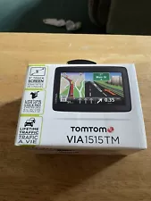 TomTom VIA 1515TM - 5" GPS Navigator with Lifetime Map Updates NEW/SEALED