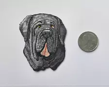 Neapolitan Mastiff dog patch- Iron on patch - Embroidered patch - Applique