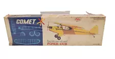 Comet Piper Cub Balsa Wood Model 3406:1.49 -Construction Kit For Rubber Power