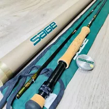 Sage Graphite IIIe XP 790 7wt 9'0" Fly fishing rod w/Sock and Tube Excellent