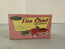 NEW Fire Chief Mini Pedal Car Truck by Xonex New Diecast Car Engine