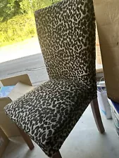 chairs for living room leopard