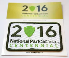 Official National Park Service Centennial Patch 2016 NPS Parks Arrowhead