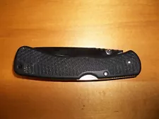 Cold Steel Gunsite Tanto Partial Serrated Blade Pocket Knife Made In Japan