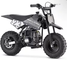 Mini Kid Dirt Bike, 49 CC 2-Stroke Gas Bike with Off-Rode Tire, Suspensions