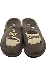 Haflinger Wool Novelty Slippers Coffee