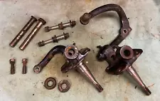 1948-1952 Ford F1 F2 F3 Spindles w/Shock Mounts & Hardware OEM