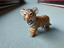 Safari Ltd Orange Baby Bengal Tiger Cub Figure Animal 2006 Toy Figurine - Roar