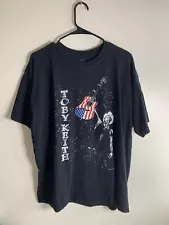 Toby Keith Never Apologize For Being Patriotic T-Shirt Size: XL