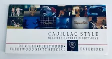 1999 Cadillac De Ville Exterior Dealer Showroom Sale Brochure Guide Catalog