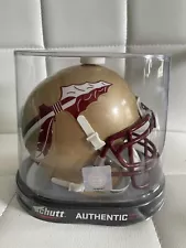 Florida State University FSU Seminoles Football Mini Helmet - Schutt. New!