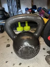 60lb Cast Iron Kettlebell Workout Weight