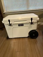 Yeti Tundra Haul Wheeled Hard Cooler / Ice Chest - White