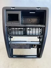 1990 Suzuki Samurai Center Dash Square Vent Climate Control Radio Trim Panel